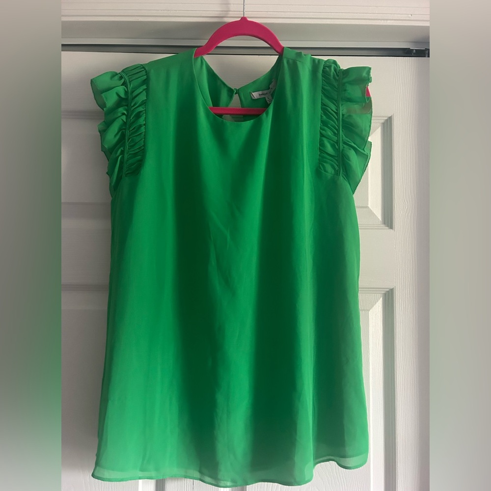 Vibrant Green Blouse